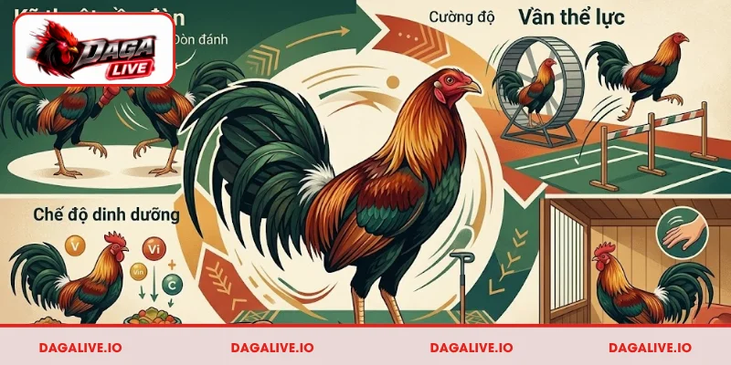 Bật mí 4 cách vần gà chọi đánh đâu thắng đó hiệu quả