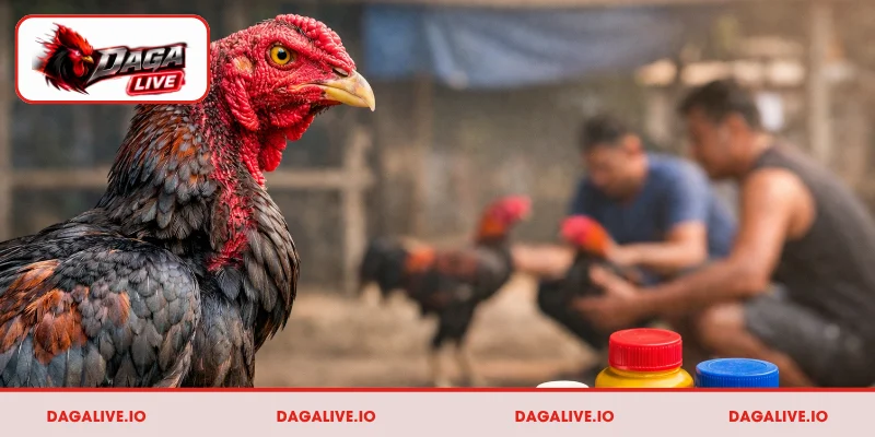 Sử dụng thuốc tăng cơ bắp cho gà chọi có hiệu quả